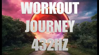 WORKOUT at 432hz Frequency Music -1 hour of Powerful Exercise Motivation EDM, Trance, House Playlist