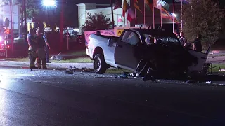 HPD: 2 dead in fiery head-on crash near the Westpark Tollway