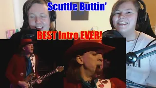 Couple First Reaction To - Stevie Ray Vaughan & Double Trouble: Scuttle Buttin' [Live]