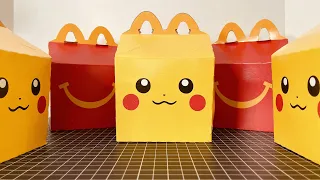 MCDONALD'S Pokemon Cards 25th Anniversary Happy Meal edition | Unboxing *5 Packs in 5 Mins!*