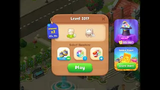 Gardenscapes Level 3317