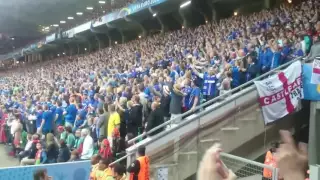 incredible chanting- England vs Iceland EURO2016