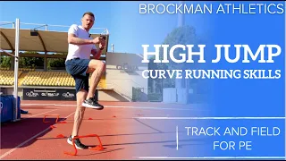 High Jump Curve Running Skills