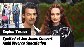 Sophie Turner Spotted at Joe Jonas Concert Amid Divorce Speculation