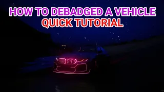 How to Debadged a Vehicles || How to add Object to Vehicles || How to Animate Vehicles || FroDyShop