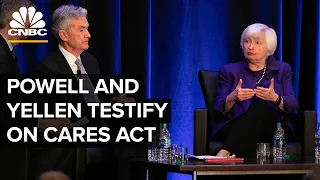 Fed Chair Powell and Treasury Secretary Yellen testify before Congress on CARES Act — 9/28/21