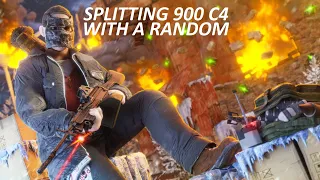 Splitting 900 C4 With Friendly Random: Rust Console Community Servers