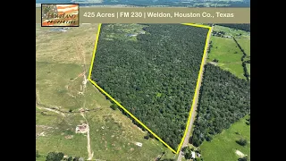 425 acres | FM 230 | Houston County