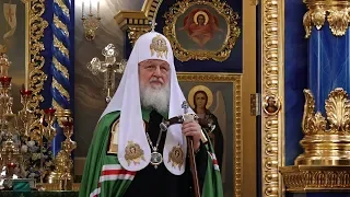 31-07-2019 - Патриарх Кирилл об освящении Успенского собора г.Саров
