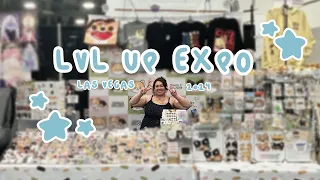 My First Time at LVL UP EXPO! | Artist Alley Vlog | Single Sploot Corgi Stickers and Stuff