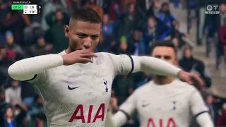 Tottenham vs leicester FA Cup Full Match | Manager Carrier Mode Ps5  EA SPORTS FC 24