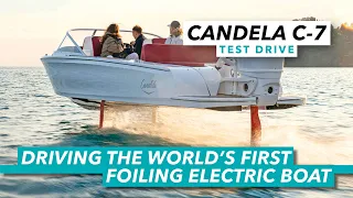 We drive the world's first foiling electric boat | Candela C-7 review | Motor Boat & Yachting