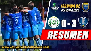 GOLEADA JAGUAR / Achuapa 0 vs Santa Lucía Cotz. 3 / Jornada 02 Clausura 2022 -RESUMEN COMPLETO-