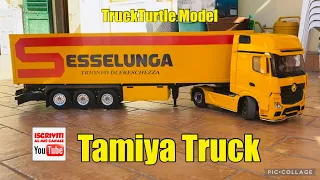 Tamiya Truck 1/14 Mercedes-Benz Actros 1851 Gigaspace EsseLunga TruckTurtle Model