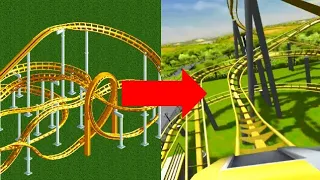 Fizzly Recreated in RCT3 with On-Ride Footage