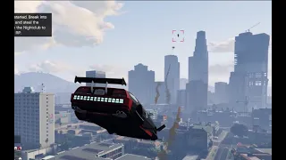 Humiliating an Oppressor MK2 griefer with the Deluxo