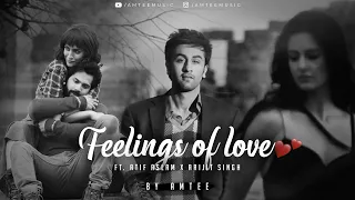 Feelings of Love ft. Atif Aslam x Arijit Singh Mashup | Amtee | Romantic Love Songs 2023
