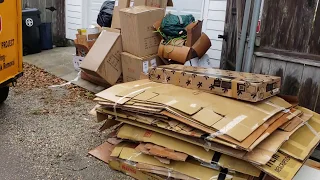 Junk Removal Hauling Cardboard Boxes in New Orleans Lakeview Area