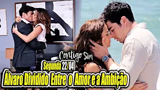 Contigo Sim Capitulo de Hoje 22/04 Segunda Álvaro Pede Ângela Em Casamento Novelas da Tardes do SBT