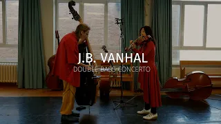 Vanhal Concerto for Viennese Bass. Original version, gut strings. オリジナルバーション、ガット弦によるヴァンハルのコントラバス協奏曲