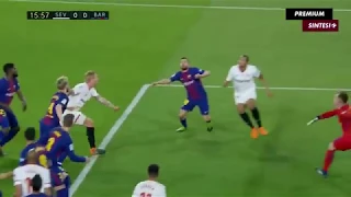 Sevilla vs Barcelona 2-2 - All Goals & Highlights - 31/3/2018 HD
