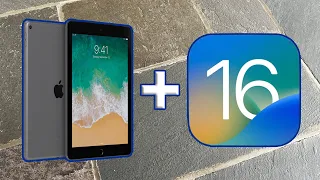 iPadOS 16 Performance + Features on 2017 iPad 5th gen (Slowest Supported Device)