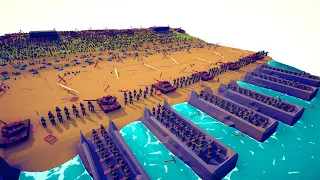 CAN 200x REBEL CAPTURE ARMY BASE? - Totally Accurate Battle Simulator TABS
