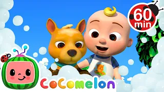 Bingo's Bath Song 🫧 |  CoComelon |Best Animal Videos for Kids | Kids Songs and Nursery Rhymes