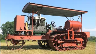 Big Old HOLT Engines COLD STARTING UP AND COOL SOUND