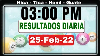 3 PM Sorteo Loto Diaria Nicaragua 25 Feb 22