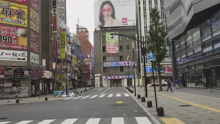 [1 minute guide] Around 8:00am in Shinjuku, Tokyo