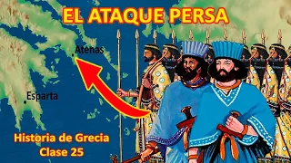 El ataque persa en la Primera Guerra Médica (490 a.C.) - Historia de Grecia - Clase Nr. 25