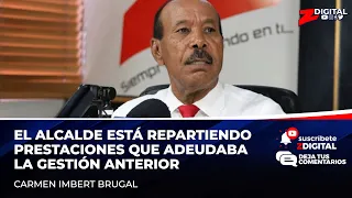 Parece que el alcalde José Montás no ha dejado de hacer campaña a pesar de tragedia en San Cristóbal