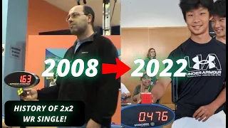 The History of the 2x2 World Record Single! [OUTDATED]