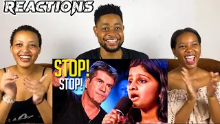 African Friends Reacts To Simon STOPS 10 Year-Old INDIAN Girl What She Does Next Will Blow Your Mind