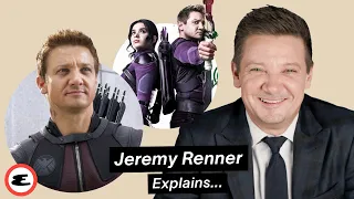 Marvel Star Jeremy Renner Speculates The Future of Hawkeye | Explain This | Esquire