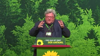 Reinhard Bütikofer Bewerbungsrede Parteirat Bundesparteitag 2018