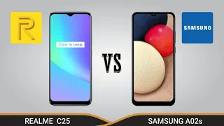 Realme C25 VS Samsung A02s