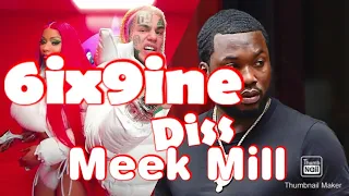 6ix9ine Disses Meek Mill | Future | Snoopdogg | On Instagram Live with TROLLZ video rollout