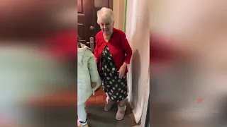 Ксения Бородина в гостях у бабушки Гали!