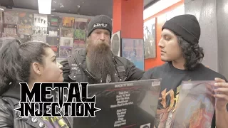 ZAKK WYLDE of BLS / OZZY OSBOURNE Works At GENERATION RECORDS For A Day | Metal Injection