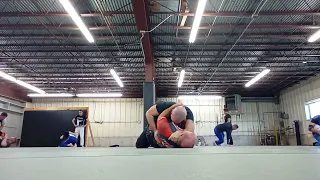 combat jiu-jitsu with Ben, round 2