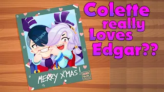 Colette x Edgar kiss