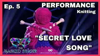 Ep. 5 Knitting Sings "Secret Love Song" | The Masked Singer UK |Season 4