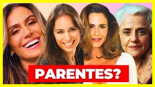 50 FAMOSOS que são "PARENTES" e você nem imagina!