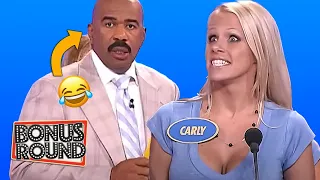 Steve Harvey Is SPEECHLESS! Funniest Family Feud Round EVER