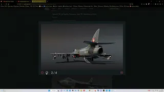 War Thunder, Gaijins massive F up again, putting the Squadron Hawker Hunter into the German Tree