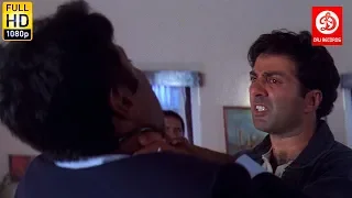 Sunny Deol Action In Anger - Action Scenes - Raveena Tandon - Ziddi Action Drama Hindi Movie