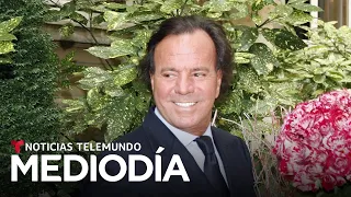 Julio Iglesias aclara especulaciones sobre su salud | Noticias Telemundo