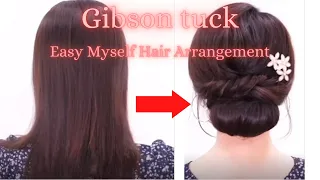 Gibson tuck Easy Myself Hair Arrangement